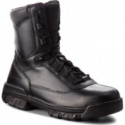 Buty BATES - Ultra-Lites E02290 Black. Czarne trapery męskie Bates, ze skóry, bez zapięcia. W wyprzedaży za 379,00 zł.