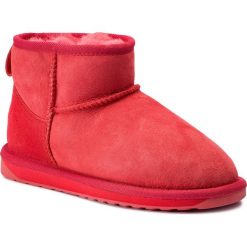 Buty EMU AUSTRALIA - Stinger Micro W10937 Coral. Różowe kozaki damskie EMU Australia, ze skóry, klasyczne, na niskim obcasie, bez zapięcia. W wyprzedaży za 339,00 zł.
