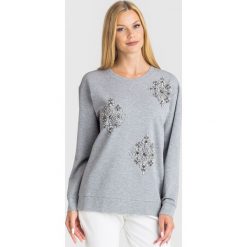 BLUZA Twinset U&B. Bluzy damskie Twinset U&B, xs, z aplikacjami, z dzianiny, bez rękawów, bez kaptura. Za 374,50 zł.