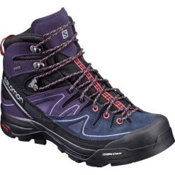 Buty trekkingowe damskie: Salomon Buty damskie X Alp Mid Ltr GTX W Black/Nightshade Grey/Crystal Punch r. 39 1/3 (391947)