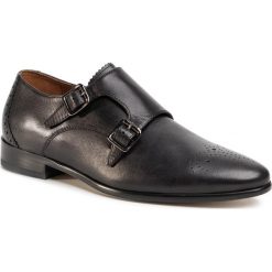 Półbuty SALAMANDER - Fartino 31-81708-01 Black. Czarne buty wizytowe męskie Salamander, ze skóry, bez zapięcia. Za 549,00 zł.