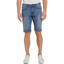 Tom Tailor Josh Szorty Niebieski. Niebieskie spodenki i szorty męskie Tom Tailor, bez wzorów, z elastanu, vintage. Za 187,95 zł.