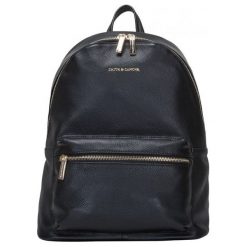 Smith & Canova Plecak Damski Czarny. Czarne plecaki damskie Smith & Canova, bez wzorów. Za 835,00 zł.
