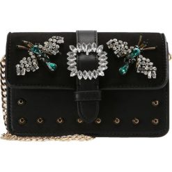 Torebki klasyczne damskie: Topshop ROSIE BUG JEWEL Torba na ramię black