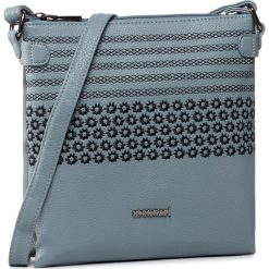 Torebka MONNARI - BAG2360-013 Navy. Niebieskie listonoszki damskie Monnari, bez wzorów, ze skóry ekologicznej, bez dodatków. W wyprzedaży za 109,00 zł.