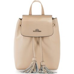 Plecak damski 86-4E-437-9. Szare plecaki damskie Wittchen, ze skóry, boho. Za 299,00 zł.