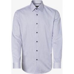BOSS - Koszula męska – Ganos, niebieski. Niebieskie koszule męskie Boss, m, w paski, eleganckie. Za 399,95 zł.