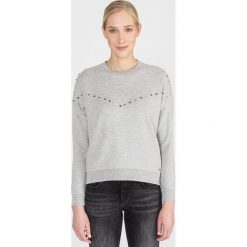 Scotch & Soda Bluza Szary. Szare bluzy damskie Scotch & Soda, xs, bez wzorów, z elastanu, bez rękawów, bez kaptura. Za 438,95 zł.