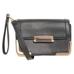 Pieces Damska torebka crossbody Bree Cross Body Black. Czarne torebki klasyczne damskie Pieces, bez wzorów, bez dodatków. W wyprzedaży za 98,00 zł.