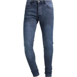 Brave Soul DONTE Jeans Skinny Fit blue deniim. Niebieskie jeansy męskie Brave Soul. Za 149,00 zł.