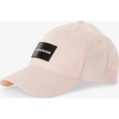 Calvin Klein Jeans - Damska czapka z daszkiem, różowy. Różowe czapki damskie Calvin Klein Jeans, z aplikacjami, z jeansu. Za 119,95 zł.
