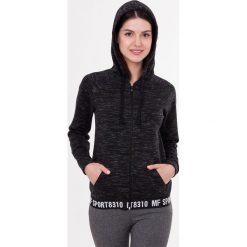 Damska bluza sportowa MF Grey. Szare kurtki sportowe damskie marki Astratex, z napisami, z tkaniny. Za 110,99 zł.