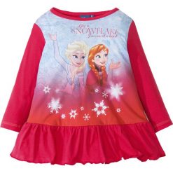 Sukienki dziewczęce: Sukienka „Kraina lodu” bonprix różowy hibiskus z nadrukiem