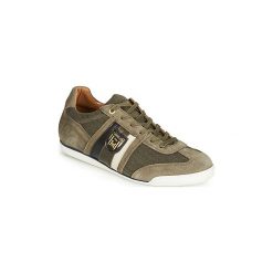 Buty Pantofola d'Oro IMOLA SCUDO DENIM UOMO LOW. Zielone trampki męskie Pantofola d`Oro, bez wzorów, z denimu, bez zapięcia. Za 395,10 zł.