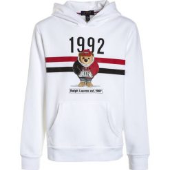 Polo Ralph Lauren HOOD Bluza z kapturem white. Białe bluzy męskie Polo Ralph Lauren, z bawełny, z kapturem. Za 319,00 zł.