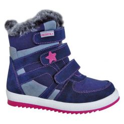 Protetika Buty Zimowe Za Kostkę Dziewczęce Peny 34 Niebieski. Niebieskie buty dziewczęce zimowe Protetika, za kostkę, bez zapięcia. Za 219,00 zł.