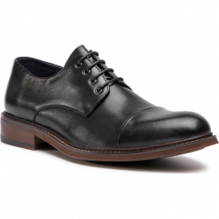 Półbuty WITTCHEN - 87-M-812-1 Czarny. Czarne buty wizytowe męskie Wittchen, z materiału. Za 449,00 zł.