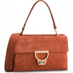 Torebka COCCINELLE - DD6 Arlettis Suede E1 DD6 12 01 01 Mars Dust P07. Pomarańczowe torebki klasyczne damskie Coccinelle, bez wzorów, ze skóry, klasyczne, na ramię, bez dodatków. Za 1649,90 zł.