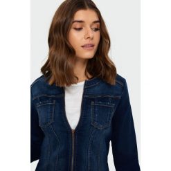 Kurtka jeansowa. Kurtki damskie Greenpoint, bez wzorów, z elastanu. Za 179,99 zł.