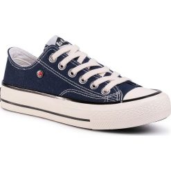 Trampki LEE COOPER - LCWL-20-31-051 Navy. Niebieskie półbuty damskie Lee Cooper, bez wzorów, z gumy, bez zapięcia. Za 99,00 zł.