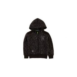 Bluza rozpinana chłopięca sportowa, zapinana na zamek. Czarne bluzy chłopięce rozpinane TXM. Za 16,99 zł.