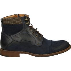 Botki męskie - 3514 SUE NAVY. Niebieskie bez kategorii Venezia, ze skóry. Za 269,00 zł.
