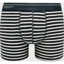 Selected - Bokserki. Niebieskie bokserki męskie marki Selected, z elastanu. Za 59,90 zł.