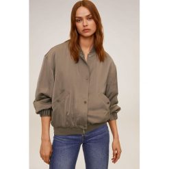Mango - Kurtka bomber Thursday. Pomarańczowe kurtki damskie Mango, s, bez wzorów, z elastanu, krótkie, bez kaptura. Za 229,90 zł.