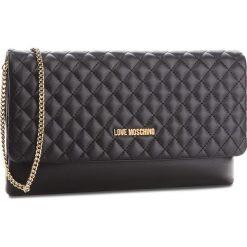 Torebka LOVE MOSCHINO - JC4097PP16LA0000 Nero. Czarne torebki klasyczne damskie marki Love Moschino, ze skóry ekologicznej. W wyprzedaży za 379,00 zł.