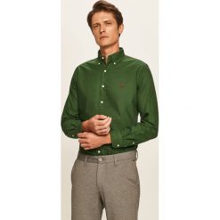 Polo Ralph Lauren - Koszula. Zielone koszule męskie Polo Ralph Lauren, s, bez wzorów, z bawełny, casualowe, polo, z długim rękawem. Za 469,90 zł.