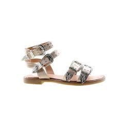 DeeZee WS2855-01 Beżowy. Brązowe sandały damskie DeeZee, bez wzorów, bez obcasa, bez zapięcia. Za 89,99 zł.