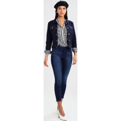 Bomberki damskie: Noisy May NMDEBRA JACKET Kurtka jeansowa dark blue denim