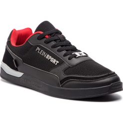 Sneakersy PLEIN SPORT - Lo-Top Sneakers A18S MSC1718 STE003N Black 02. Czarne sneakersy męskie marki Plein Sport, bez zapięcia. W wyprzedaży za 479,00 zł.