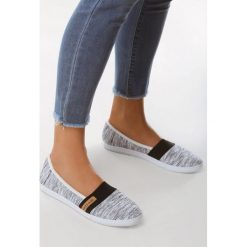 Czarne Tenisówki Oblige. Czarne trampki dziewczęce Born2be, bez wzorów, bez zapięcia. Za 49,99 zł.