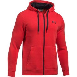 Bejsbolówki męskie: Under Armour Bluza męska Rival Fitted Full Zip czerwona r. XL (1302290-600)