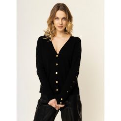 Sweter Escada Sport Stuart 5031928. Czarne swetry damskie Escada Sport, xs, bez wzorów, z wełny, klasyczne, bez rękawów, bez kaptura. W wyprzedaży za 1199,00 zł.