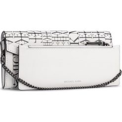 Torebka MICHAEL MICHAEL KORS - Whitney OPTICWHT Opticwht/Blk. Białe torebki klasyczne damskie MICHAEL Michael Kors, bez wzorów, ze skóry, eleganckie, bez dodatków. W wyprzedaży za 489,00 zł.