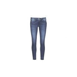 Jeansy slim fit Le Temps des Cerises POWER 3. Niebieskie jeansy damskie marki Le Temps Des Cerises, bez wzorów, z jeansu. Za 319,20 zł.