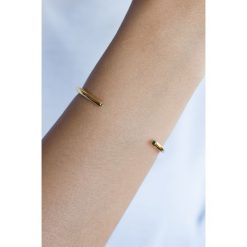 BRANSOLETKA XXV. Żółte bransoletki damskie marki XXV, z cyrkonią, złote. Za 29,90 zł.