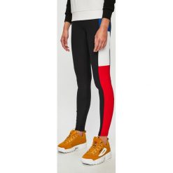 Fila - Legginsy. Czarne spodnie damskie Fila, s, bez wzorów, z elastanu. W wyprzedaży za 119,90 zł.