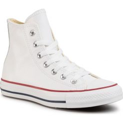 Trampki CONVERSE - Ct Hi 132169C White. Białe półbuty damskie Converse, bez wzorów, ze skóry, bez zapięcia. Za 399,00 zł.
