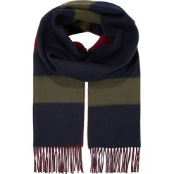 Johnstons Cashmere Szal purple. Fioletowe szaliki męskie marki Johnstons Cashmere, z wełny. Za 539,00 zł.