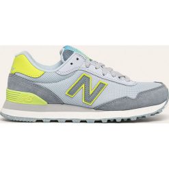 New Balance - Buty WL515OVC. Niebieskie buty sportowe damskie New Balance, bez wzorów, ze skóry, sportowe. W wyprzedaży za 249,90 zł.