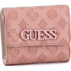 Duży Portfel Damski GUESS - Janelle (Sp) Slg SWSP74 33430 ROSEWOOD. Różowe portfele damskie Guess, z aplikacjami, ze skóry ekologicznej. Za 259,00 zł.