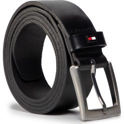 Pasek Męski TOMMY HILFIGER - Adan Leather 3.5 AM0AM05878 Bds. Czarne paski męskie TOMMY HILFIGER, w paski, ze skóry. W wyprzedaży za 139,00 zł.