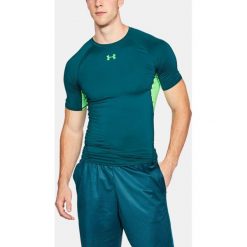 Under Armour Koszulka męska HG ARMOUR SS zielona r. XL (1257468-716). Szare koszulki sportowe męskie marki Under Armour, l, z dzianiny, z kapturem. Za 102,36 zł.
