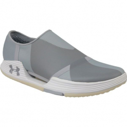 Under Armour Under Armour W Speedform Amp 2.0 Slip 3000258-100 39 Szare. Szare tenisówki damskie Under Armour, z syntetyku. W wyprzedaży za 299,99 zł.