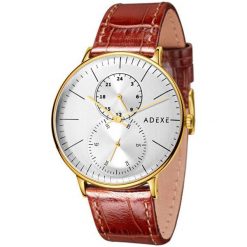 Adexe 1868c-06. Szare zegarki męskie marki Adexe, srebrne. W wyprzedaży za 201,00 zł.