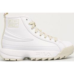 Fila - Buty Retroruptor. Czarne buty sportowe damskie Fila, ze skóry ekologicznej. Za 469,90 zł.