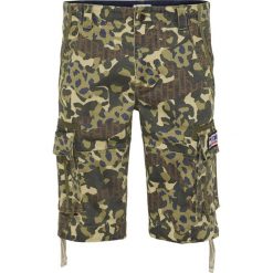 Szorty materiałowe Tommy Jeans Tjm Camo Print Cargo DM0DM07937. Zielone spodenki i szorty męskie Tommy Jeans, m, bez wzorów, z elastanu. Za 389,00 zł.